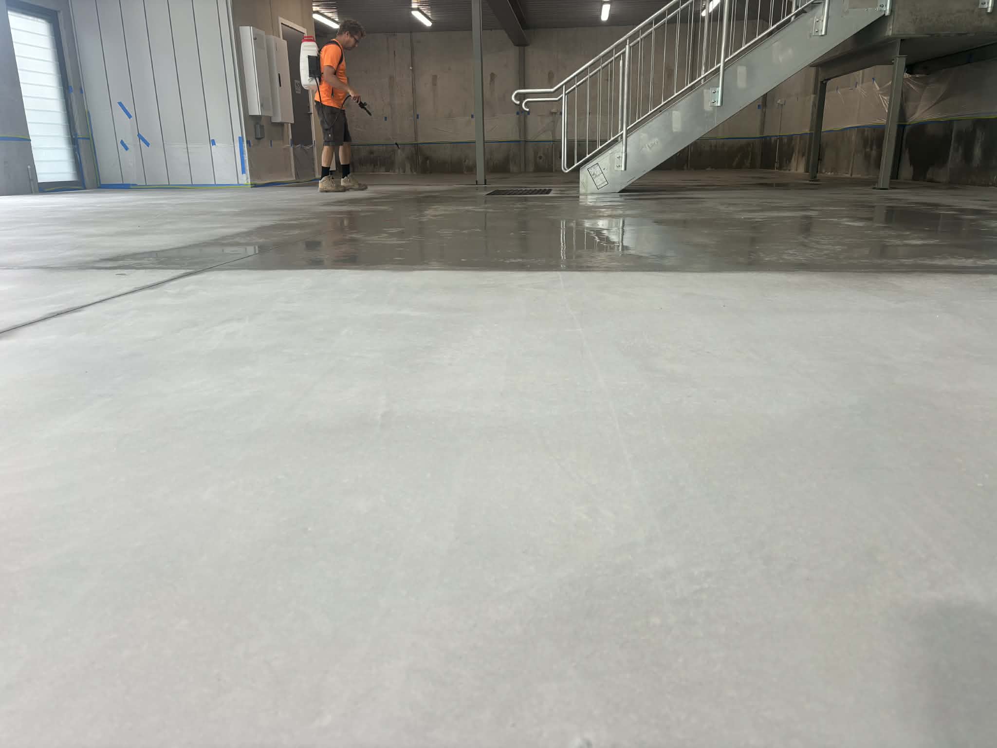 concrete dust proofing