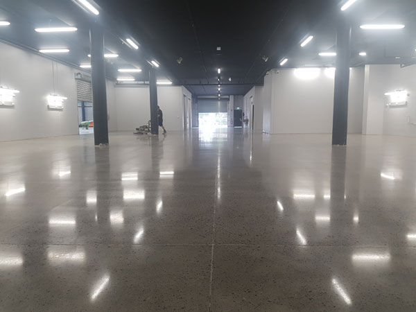 partial aggregate exposure polished concrete