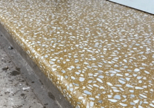 Terrazzo Steps, Treads & Thresholds