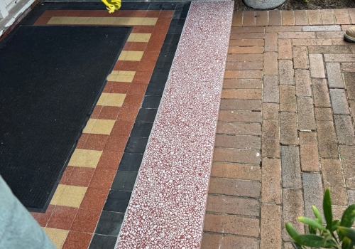 Terrazzo Steps, Treads & Thresholds