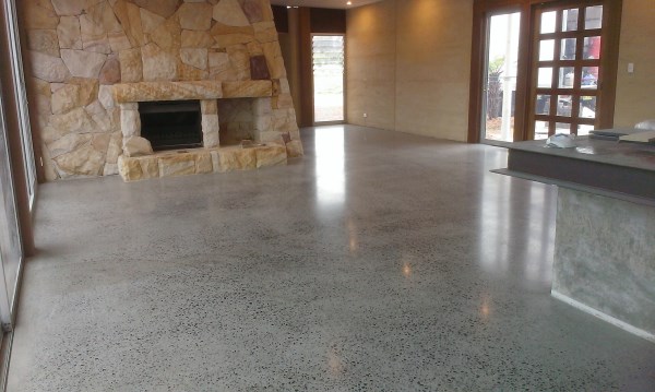 satin finish diamond polished concrete gallery
